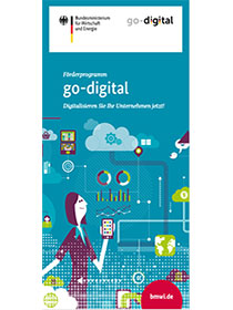 Cover der Publikation "Förderprogramm go-digital"