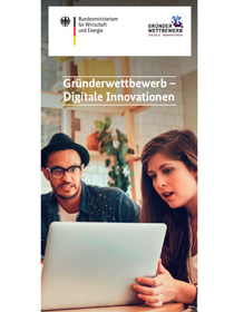 Cover der Publikation "Gründerwettbewerb – Digitale Innovationen"