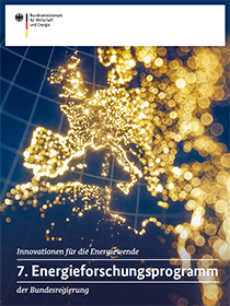 Cover der Publikation "7. Energieforschungsprogramm der Bundesregierung"