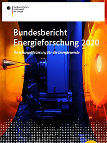 Cover der Publikation "Bundesbericht Energieforschung 2020"
