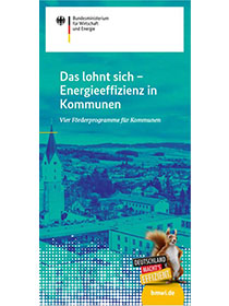 Cover der Publikation "Das lohnt sich – Energieeffizienz in Kommunen"