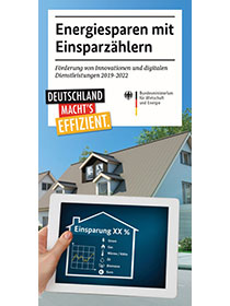 Cover der Publikation "Energiesparen mit Einsparzählern"