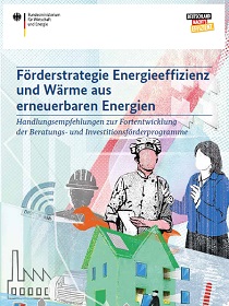 Cover der Publikation "Förderstrategie Energieeffizienz und Wärme aus erneuerbaren Energien"