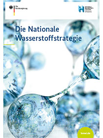 Cover der Publikation "Die Nationale Wasserstoffstrategie"