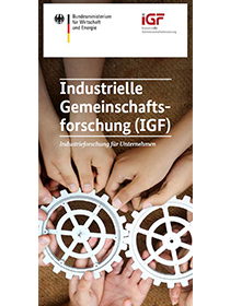 Cover der Publikation "Industrielle Gemeinschaftsforschung (IGF)"