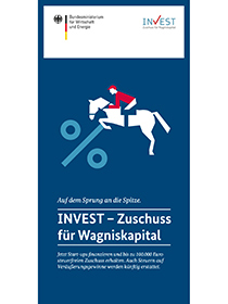 Cover der Publikation "INVEST - Zuschuss für Wagniskapital"