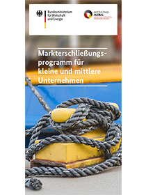 Cover der Publikation "Markterschließungsprogramm für kleine und mittlere Unternehmen"