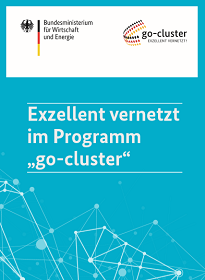 Cover der Publikation "Exzellent vernetzt im Programm „go-cluster"