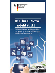Cover der Publikation "IKT für Elektromobilität III"